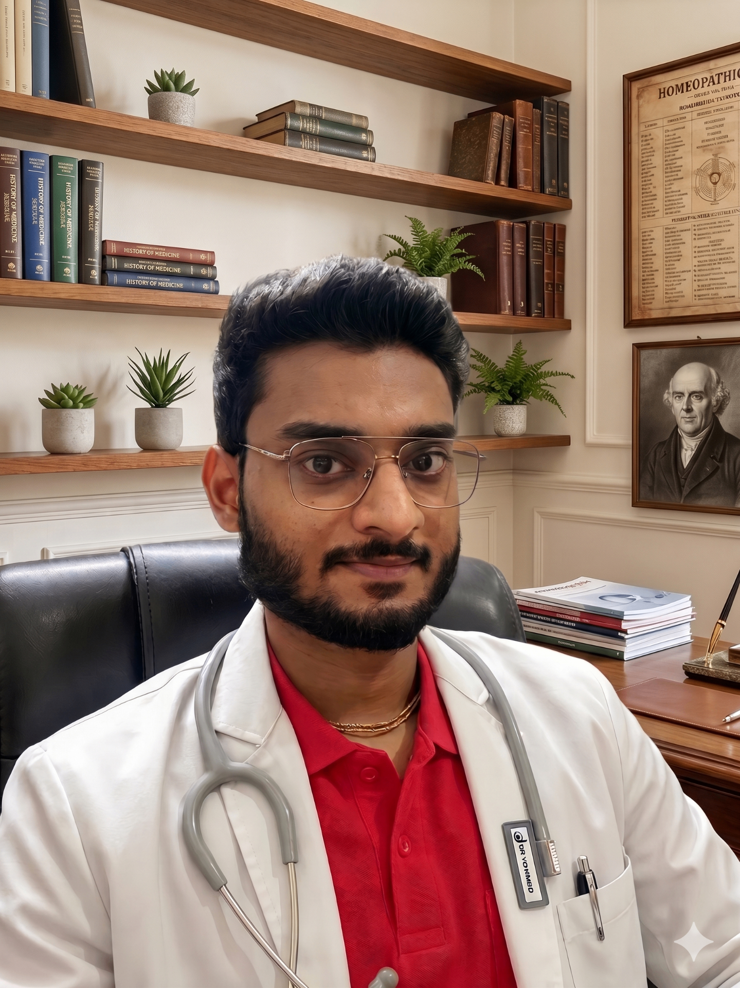 Dr. Harsh Kaushal, lead homoeopath