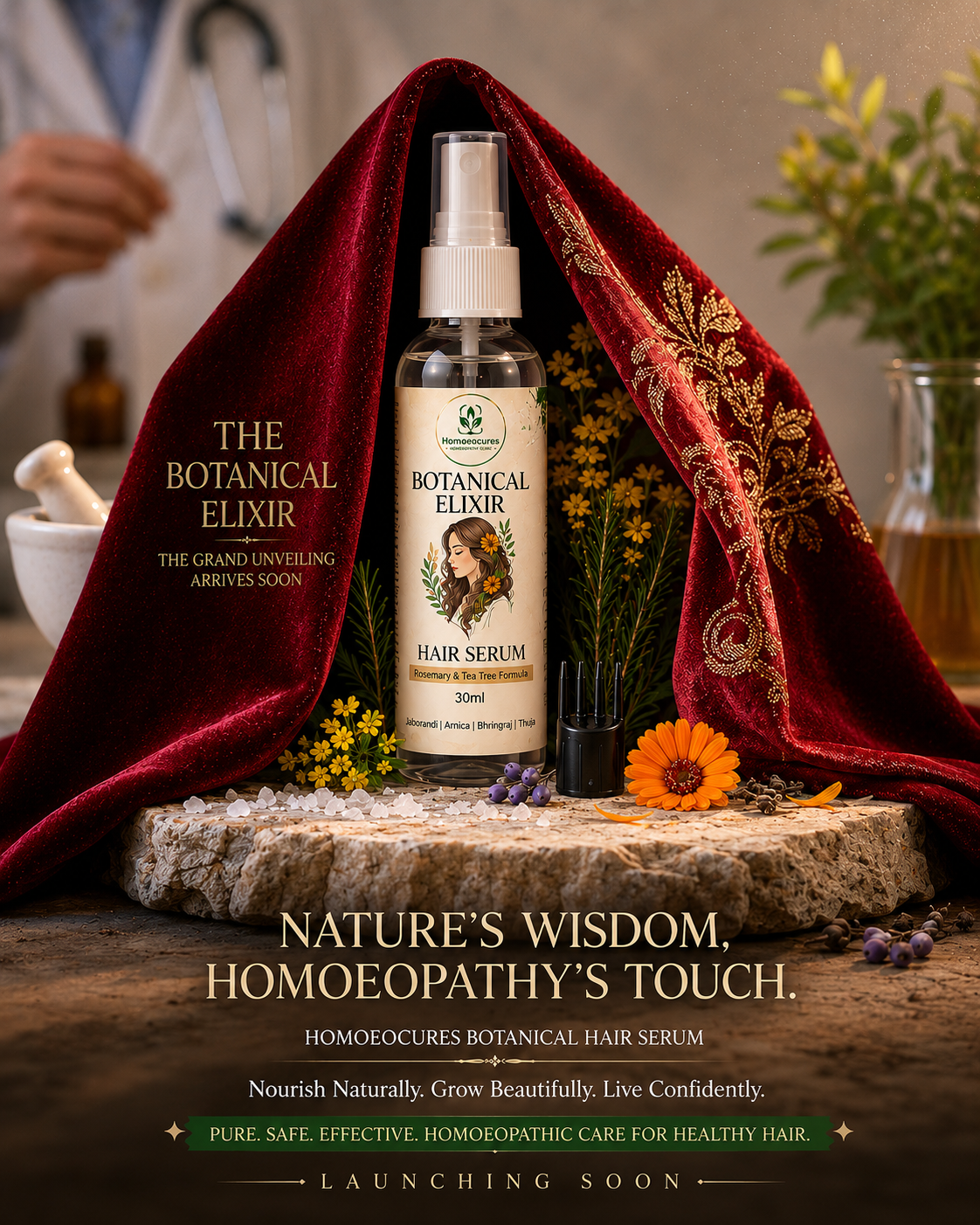 Homoeopathic Hair Growth Serum
