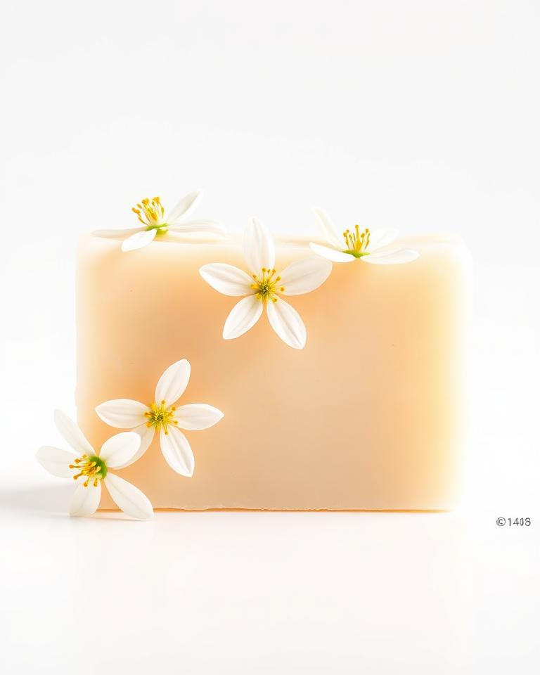 Homemade Jasmine Soap