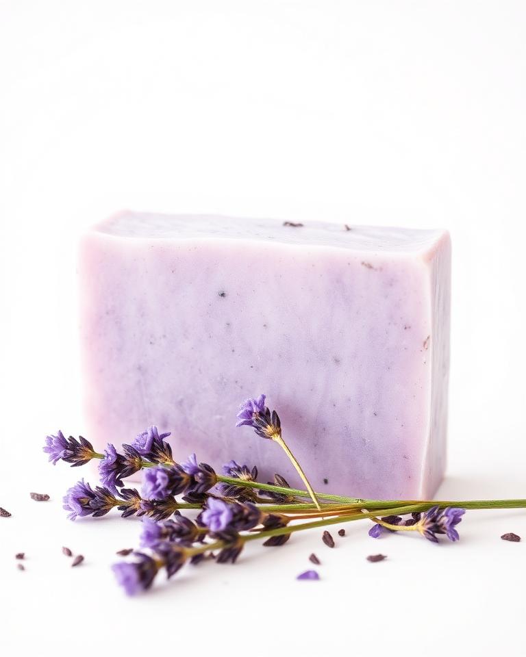 Homemade Lavender Soap