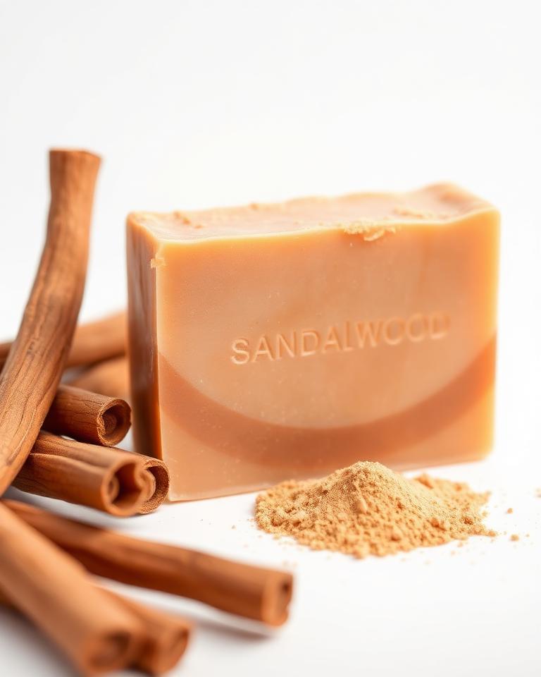 Homemade Sandalwood Soap
